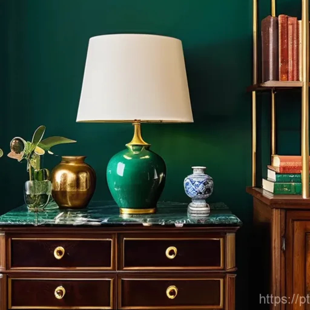 재료의 다양성을 통한 맥시멀리즘 - **Prompt 1: Eclectic Grandeur: A Storytelling Living Room Corner**
"A visually rich and deeply p...