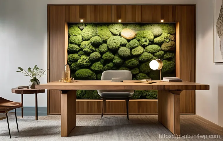 재료의 다양성을 통한 맥시멀리즘 - **Prompt 2: Sensory Bloom: A Vibrant Textured Seating Area**
    "An inviting and multisensory maxim...